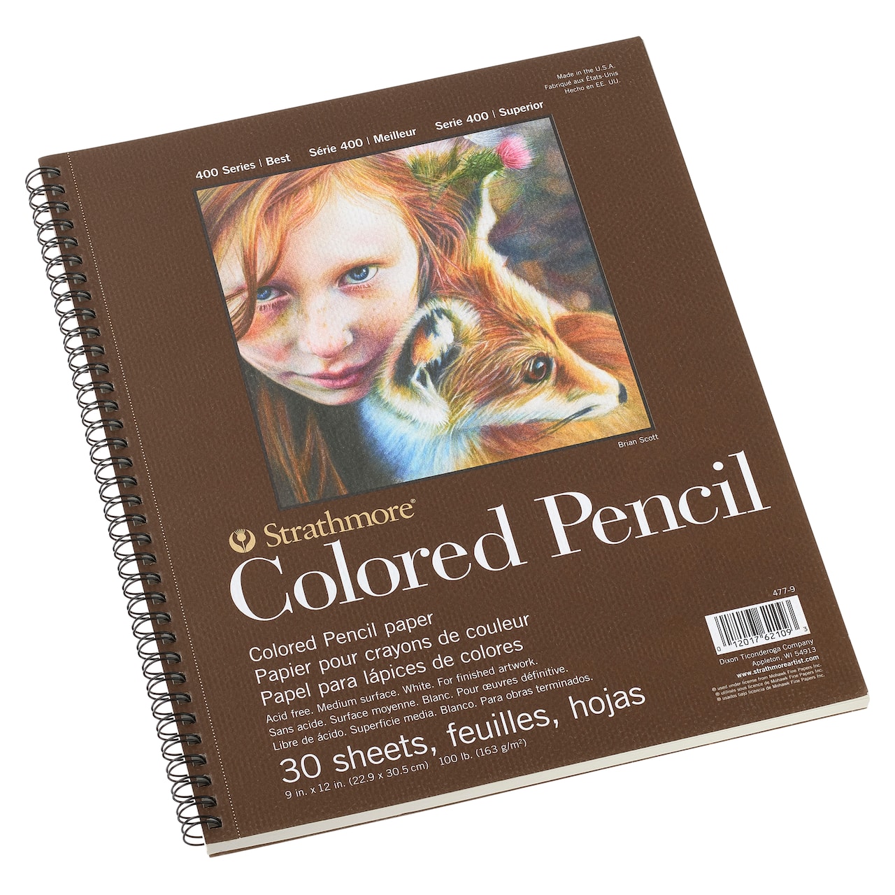 Strathmore® 400 Series Colored Pencil Paper Pad